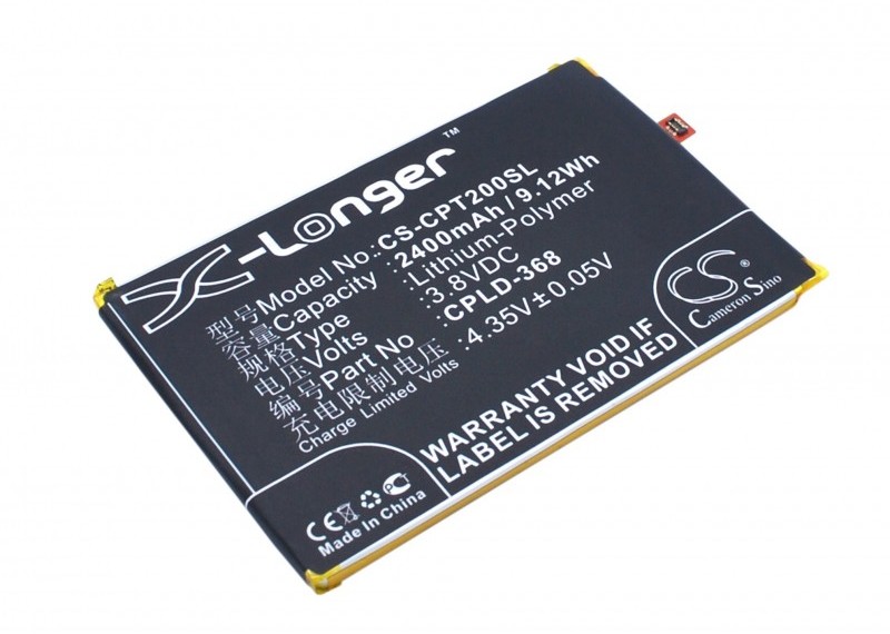 Cameron Sino Coolpad Modena CPLD-368 2400mAh 9.12Wh Li-Polymer 3.8V