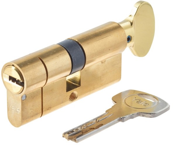 Yale Wkładka atestowana Max 35 x 35 mm G mosiądz 102103-3535-CK0201