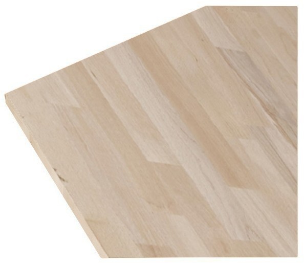 Blat drewniany 60 x 3 7 x 300 cm buk PL.BP.37.600.3000