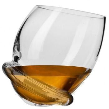 Krosno Glass Szklanki do whisky ROLY-POLY bujają się Handmade 6 x 200 ml F078174020007020