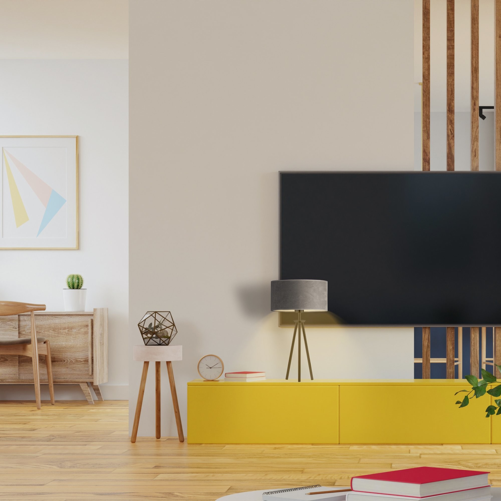 Lysne Lampka nocna z abażurem ALTA VELVET 14512V/2