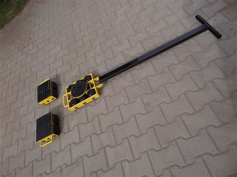 122 DOSTAWA GRATIS! 12267442 Zestaw wózków rolki 14x nylon nośność 10 T) 67442-uniw