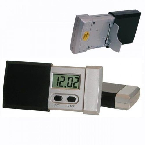 Delta Zegar cyfrowy LCD zasuwka EM502