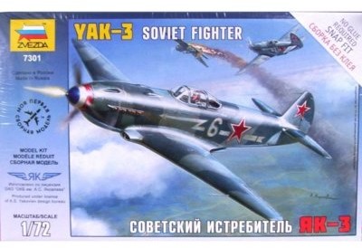 Zvezda Radziecki samolot myśliwski Yak-3 7301