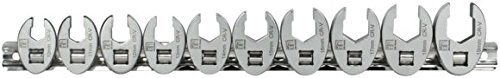 SW-Stahl Komplet kluczy ring, otwarty  3/8 cala, 10  19 MM, 01480l