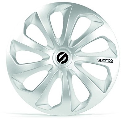 Sparco sparco spc1370sv 4 ozdobne kołpaki 13 cali Sicilia, srebrny SPC1370SV