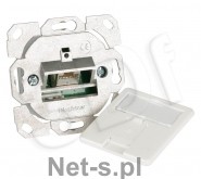 Telegaertner Gniazdo 1xRJ45 podtynkowe ekran.cat.6 TELEG.(A0505)
