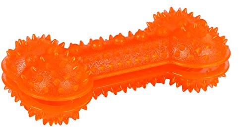 Kerbl kości toyfastic z erlis upływowy, 13 cm, pomarańczowy