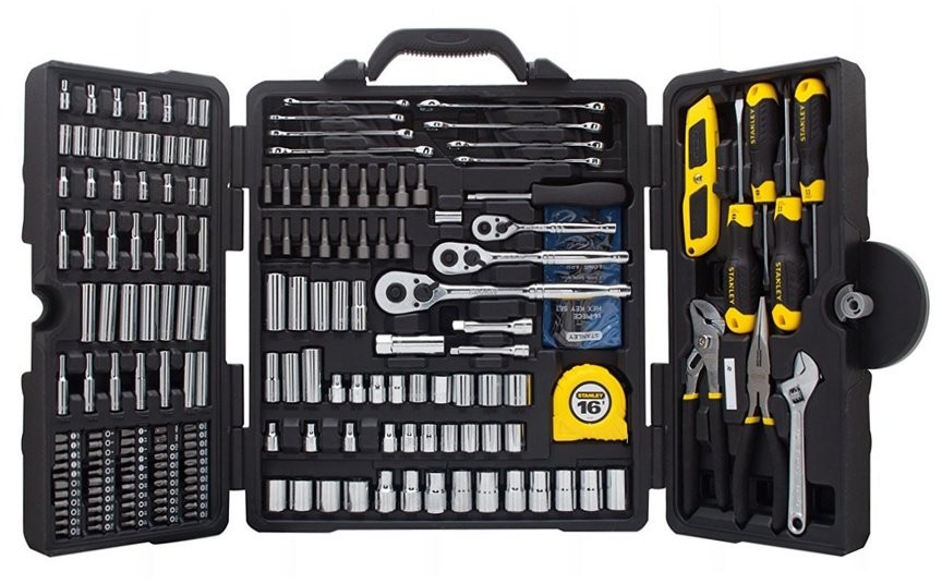 Stanley BLACK&DECKER POLSKA SP. Z O. O., Zestaw kluczy 73795, 210 elementów