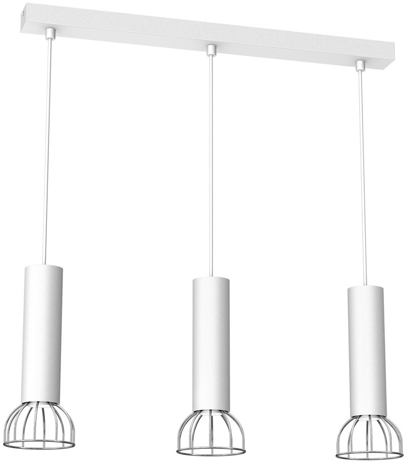 Milagro Lampa wisząca DANTE SILVER 3xGU10 MLP7366