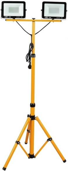 Sport Light LED na statywie 2 x 50 W 6400 K C61-LS-NA2X50-6400