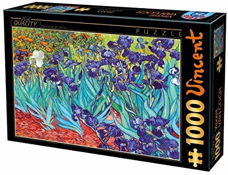 D-Toys Znane 10 Puzzle 1000 Vincent van Gogh, gry i Puzzles