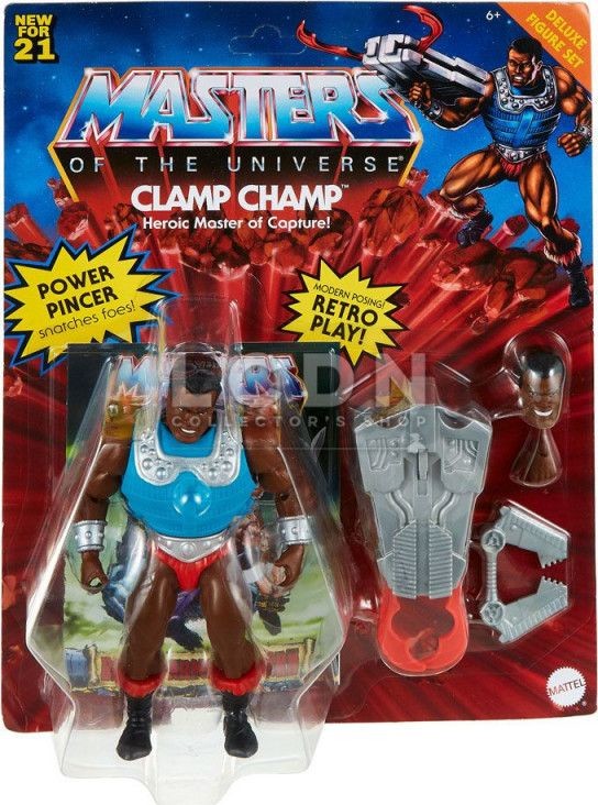 Mattel Figurka Masters of the Universe Origins Clamp GVL79 GVL79