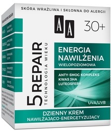 Oceanic S.A AA TECHNOLOGIA WIEKU 5REPAIR 30+ ENERGIA NAWILŻENIA DZIENNY KREM NAWILŻAJĄCO-ENERGETYZUJĄCY 50 ML Zakupy dla domu i biura! 90348194