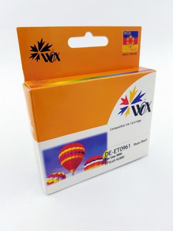 THI Tusz Photo Black EPSON T0961 zamiennik C13T09614010 WOX-E0961PBN