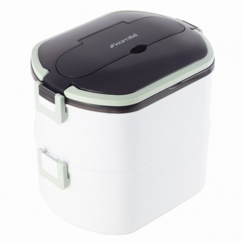 Kamille Pojemnik obiadowy, lunchbox, menażka dwukomorowy 1,5L 2139