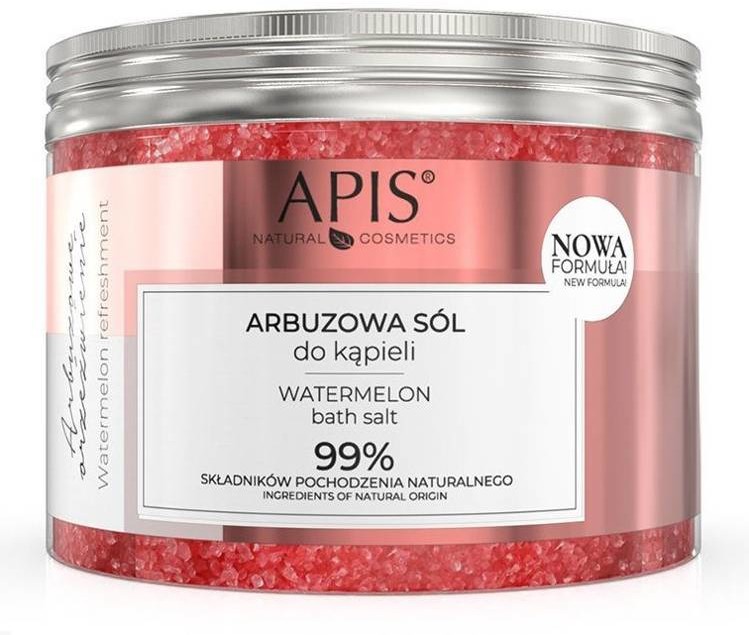 Apis Nawilżająca Arbuzowa Sól do Kąpieli 650g 64101-uniw