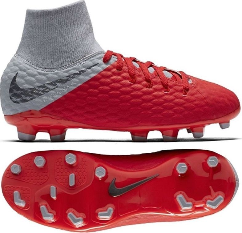 Nike Buty męskie JR Hypervenom Phantom 3 Academy DF FG czerwpne r 36 1/2 AH7287 600 AH7287600 NA