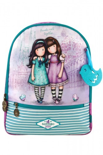 Santoro London Plecak szkolny Cityscape Friends Walk Together 330GJ11