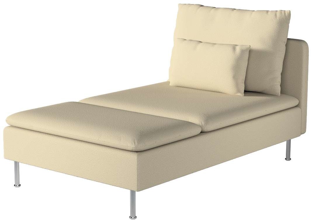 Dekoria pl pl Pokrowiec na szezlong Söderhamn jasno beżowa bukla 93 x 151 x 83 cm Teddy 1009-702-81