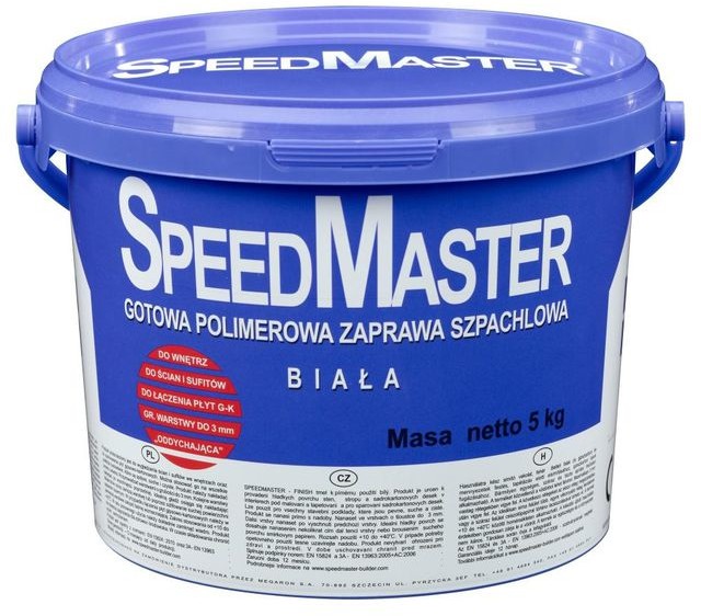 Gotowa masa szpachlowa SZPACHLOWA POLIMEROWA SPEEDMASTER