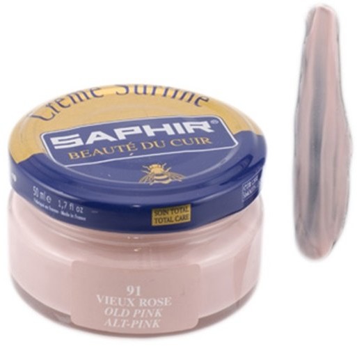 SAPHIR Pommadier 50ml Krem Pasta do Butów 80 kol 91-brudny różowy) 4B09-5969A