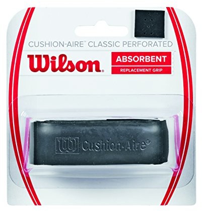 Wilson Owijka rękojeści Cushion Aire Classic Perforated Grip, black, wrz42 10BK 0887768147181