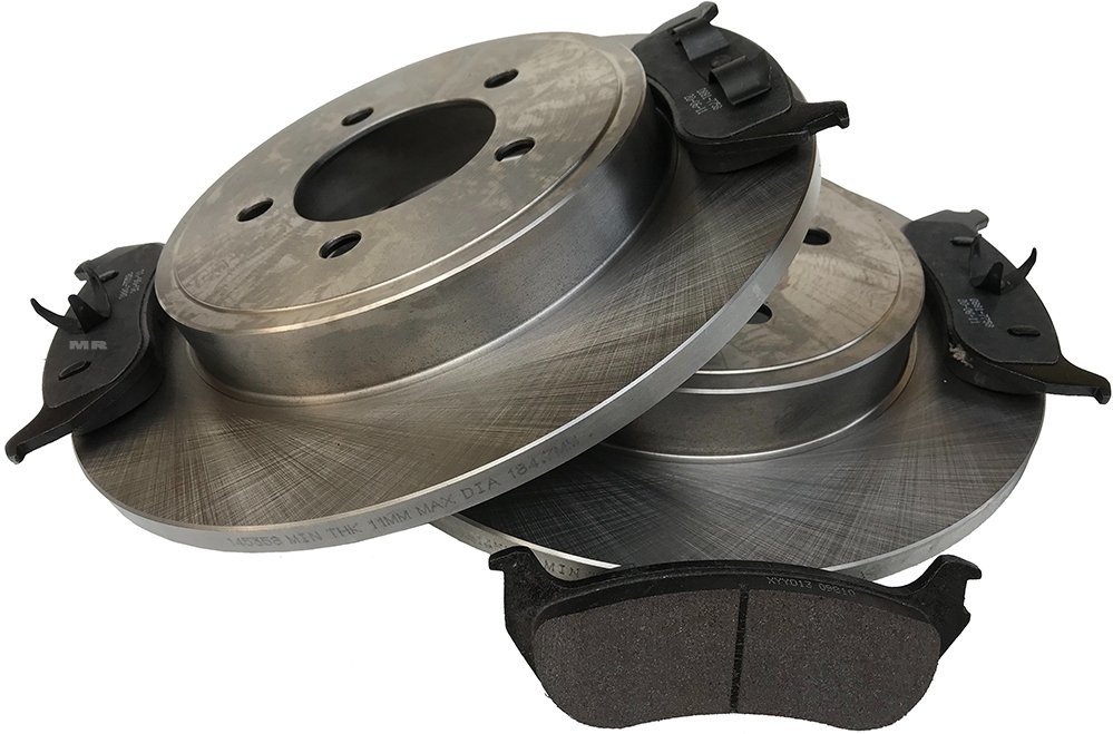 Tylne klocki + tarcze hamulcowe Ford Explorer 301mm 2002-2010 54098+PMD881