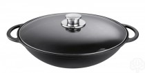 Schulte-Ufer Wok Rustika czarnyżeliwo 36cm 6,2 l 1662-36s 1662-36s