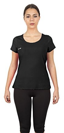 IZAS IZAS Damska koszulka do biegania Aland z krótkim rękawem czarny czarny S 8434076475967