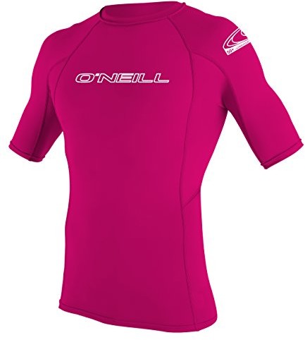 ONEILL WETSUITS O'Neill wetsuits chłopcy ochroną przed promieniami UV Youth Basic Skins S/s. Dzięki temu Mac Pro nigdy nie każe Crew, różowy 3345-182-4