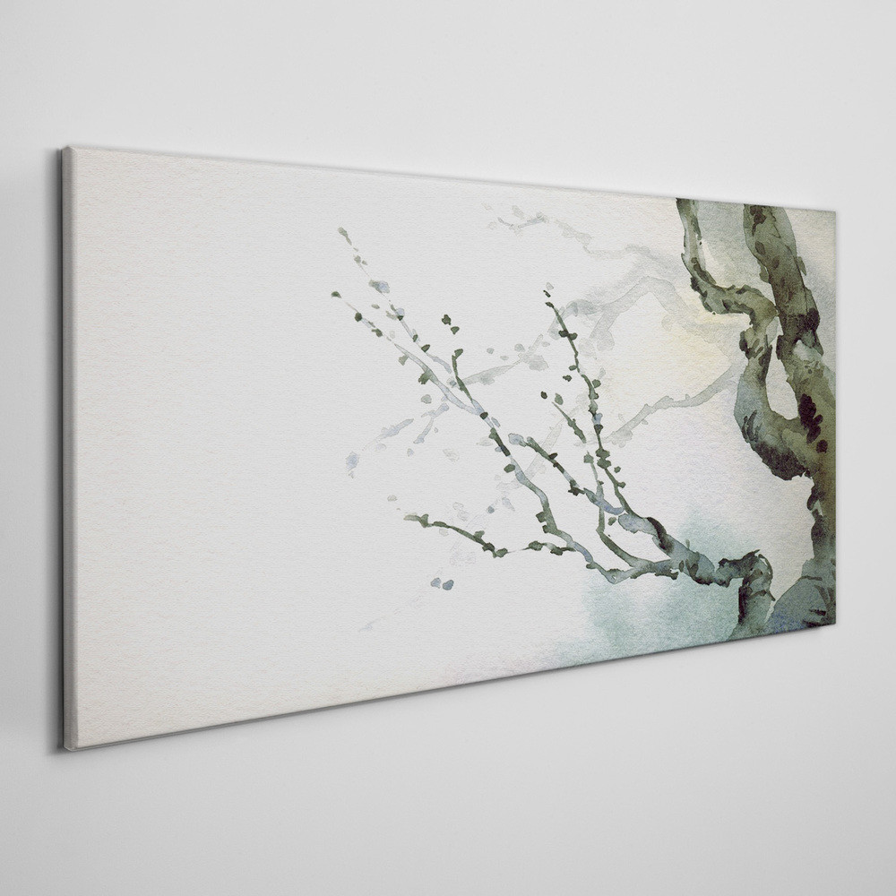 PL Coloray Obraz Canvas Sztuka tusz wiśnia drzewo 140x70cm