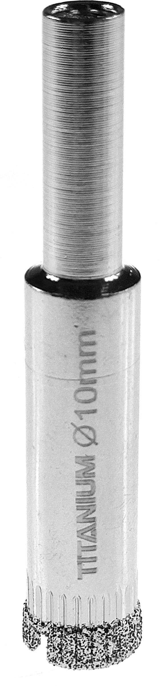 Wiertło diamentowe do płytek szkła 10 mm Titanium