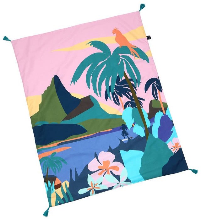 La Millou Kocyk VELVET COLLECTION - LIGHT PRZEDSZKOLAKA - WAIKIKI GIRL - RAFAELLO, 51313-uniw