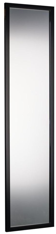 INSPIRE Lustro na drzwi DOOR czarne 30 x 120 cm INSPIRE