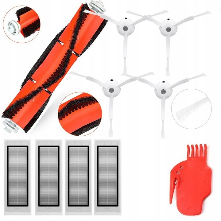 Zestaw Filtry Szczotki Do Xiaomi MI Robot Vacuum