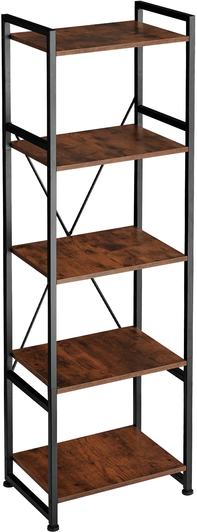 tectake Regał Manchester - industrialny ciemny 404154