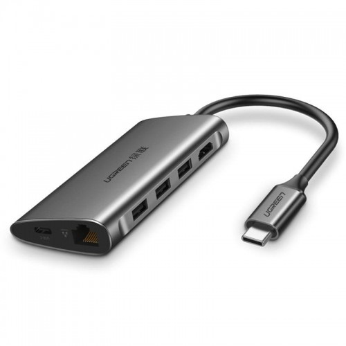 Ugreen Ugreen Hub USB-C Czytnik kart microSD RJ45 50538 ugreen_20210302165953