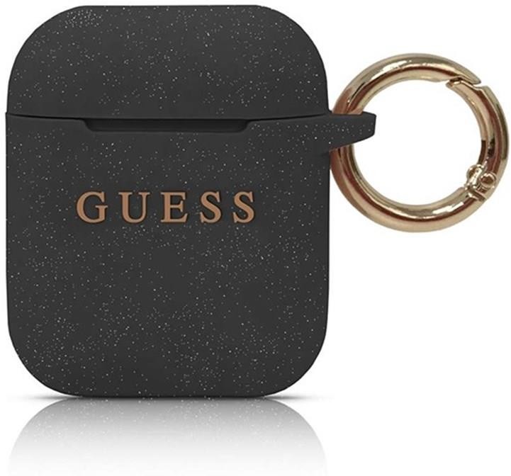 Фото - Чохол для навушників GUESS Silicone Case - Etui AirPods  (Black)