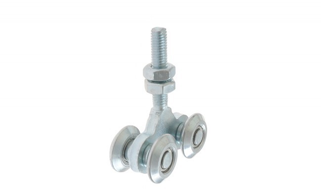 B-harko Wózek do bramy wiszącej 4RM 4 koła fi-24 stalowy 45kg (G12Z)