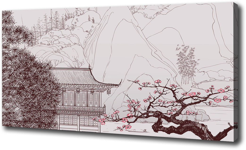 Foto obraz na płótnie Chiński krajobraz