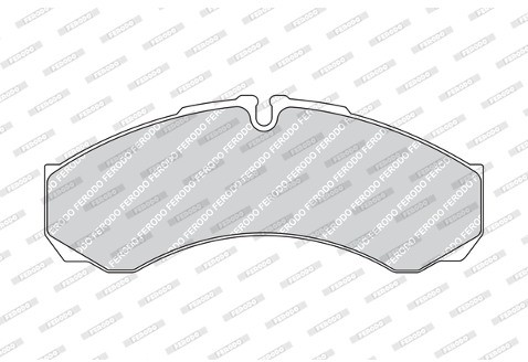 FERODO (FEDERAL-MOGUL) Zestaw klocków hamulcowych, hamulce tarczowe (FEDERAL-MOGUL) FVR1102