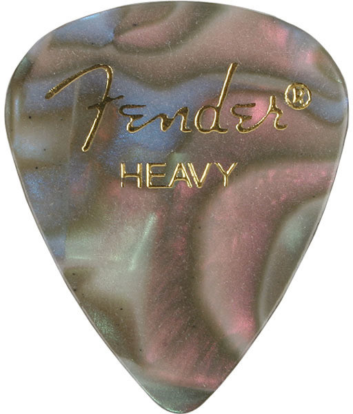 Fender kostka gitarowa Celluloid 351 Abalone Heavy