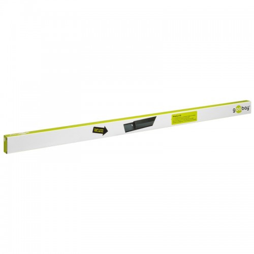 goobay Listwa aluminiowa, osłona 1,1mx33mm Goobay Czarna AKMKLA33MMCZ