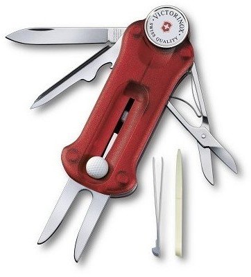 Victorinox Golf Tool Red Transparent