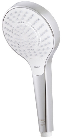Hansgrohe Croma Select S Główka prysznicowa Multi 3jet, DN15 biały chrom 2680040