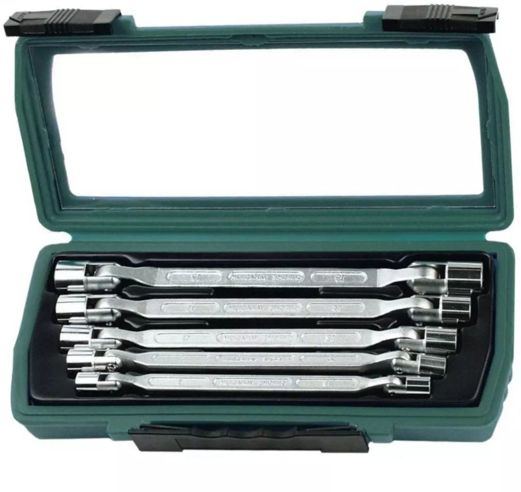 Bruder Mannesmann Brüder Mannesmann 5-częściowy zestaw dwustronnych kluczy nasadowych