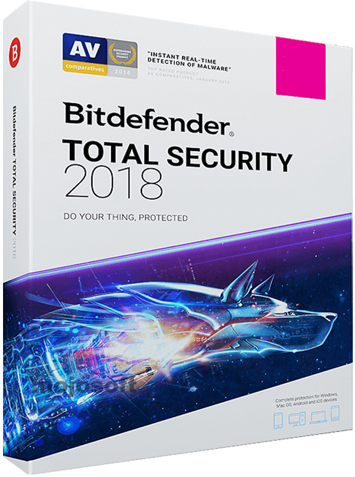 Bitdefender Total Security Multi-Device 5PC/3Lata 2018 (BDMD-N-3Y-5D)