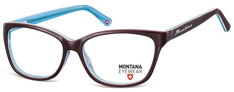 Montana Damskie okulary oprawki brazowe MA80D