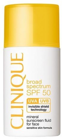 Clinique Sun Mineral Sunscreen Fluid For Face SPF50 emulsja do opalania twarzy 30ml